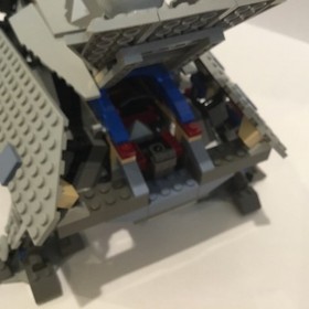 LEGO Star Wars 4482 AT-TE Walker 2003 Used, ONLY 1 Mini figure, w/ Speeder Bike