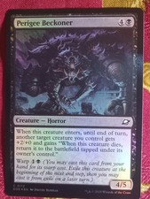 FOIL Perigee Beckoner Edge of Eternities Magic The Gathering MTG BLack Card