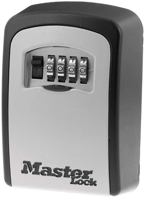 Master Lock Set Your Own Combination Wall Mount Lock Box, 5 Key Capacity, Black