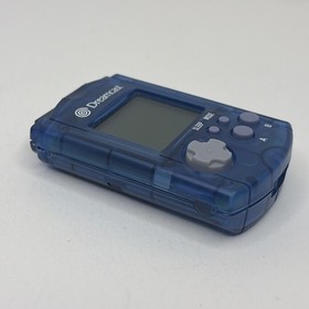 SEGA Dreamcast Controller & VMU Blue Atomic HKT-7700 Lot Tested New Battery Set