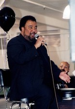 Músico compositor George Duke es entrevistado Experiencia con Georg - Foto antigua