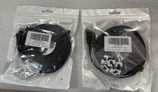 2X PCS. RJ45 CAT6 25 FT Ethernet Network Cable Cord Flat LOT US