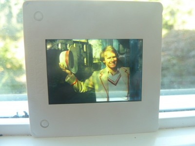 DOCTOR WHO Peter Davison Press Kit Color Slide