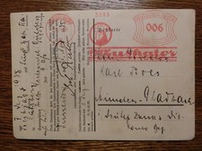 Rarität AK Postkarte Einladung Treib-Jagd Mönchengladbach in Rührberg 7.12.1935'