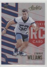 2018 Panini Absolute Rookie Spectrum Red 14/100 Connor Williams #112 0w8