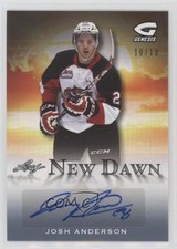 2016 Leaf Genesis New Dawn Platinum 10/10 Josh Anderson #ND-JA1 Auto nv6