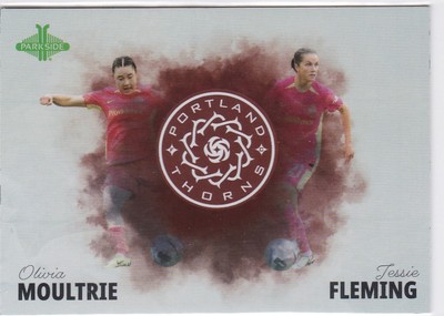 2024 Parkside NWSL Volume 1 Teammates TM-6 Thorns Olivia Moultrie Jessie Fleming