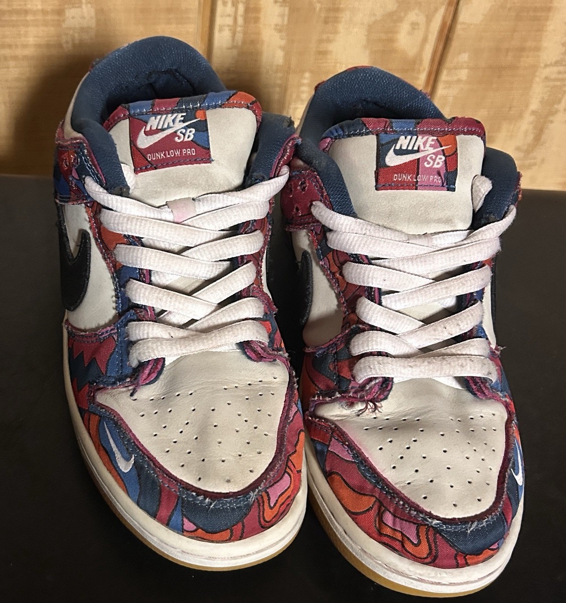 Nike SB Blue Multi Skate Shoes Nike Dunk Low BG Multi Color Multi Color Multi FQ8348-902  main image 3