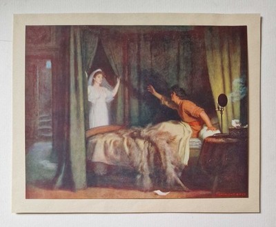 MILLAIS 'Speak! Speak!' c.1899 Antique Print Reproduction