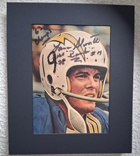 Vintage 1960s Signed Lance Alworth SPORT Magazine  Page  San  Diego Chargers AFL