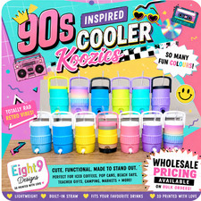 Enfriador de bebidas Standrad 12 oz colores personalizados mini cerveza retro refresco NUEVO soporte