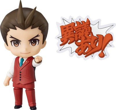 Nendoroid Ace Attorney Apollo Justice Non-scale Plastic Action Figure GoodSmile
