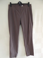Robell 'Marie' brown pull-on Trousers W 32.5" i'leg 30" Size 16