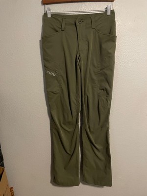 KUIU Pants Mens 30x32 Green Sierra Durable Stretch Hiking Hunting DWR READ
