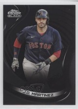 2022 Topps Chrome Black JD Martinez #34 0s1o