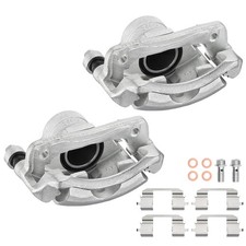Front Brake Calipers W Brackets For 95-97 Honda Accord 97-99 Acura Cl Pair