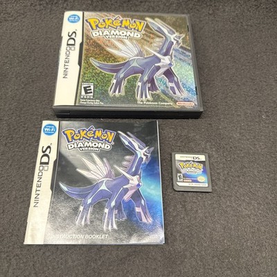 Nintendo DS Pokémon Diamond Version w/ Manual & Case & Game Works Adult Owned