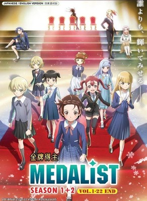 Medalist Season 1+2 Vol 1-22 End Complete Anime DVD Eng Dub Sub