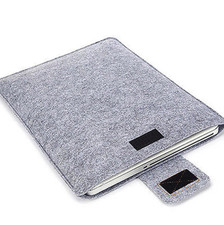 1pc Felt Laptop Sleeve Slim Tablet Case Bag 11 13 15 Inch Solid Color - NEW