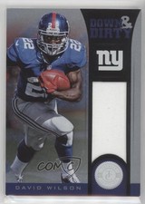 2012 Totally Certified Down and Dirty Materials 295/299 David Wilson #11 0v1