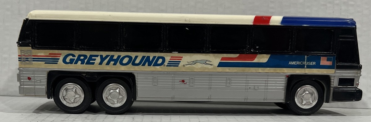 Greyhound BUS BANK ミニカー 貯金箱 Vintage Greyhound