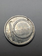 Moneda Checa 10 Haleru (Coruña) Aluminio 1993
