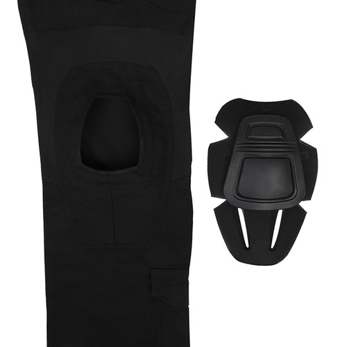 Pantaloni cargo Emerson G2 Tactical BDU esercito combattimento con ginocchiere neri - Foto 6 di 6