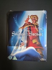 Disney The Sword In The Stone Zavvi UK Blu Ray Steelbook NEW SEALED Region-free