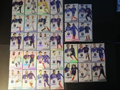 panini Eternity Bleus Full Set Debut 30 Cards Complete Debut Équipe De France