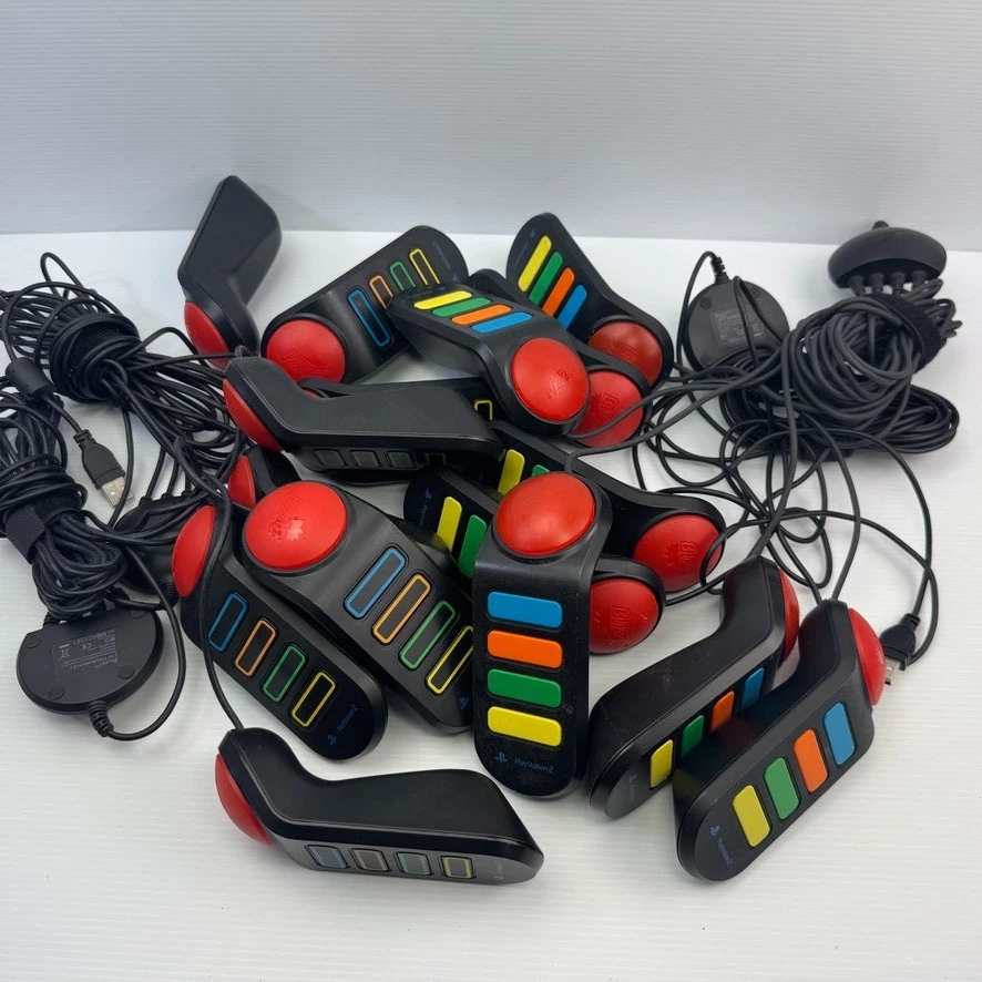 Video Game Accessories Bundle PS2 PS3 PS4 Xbox Controllers Attachments Untested - Image 3 of 4