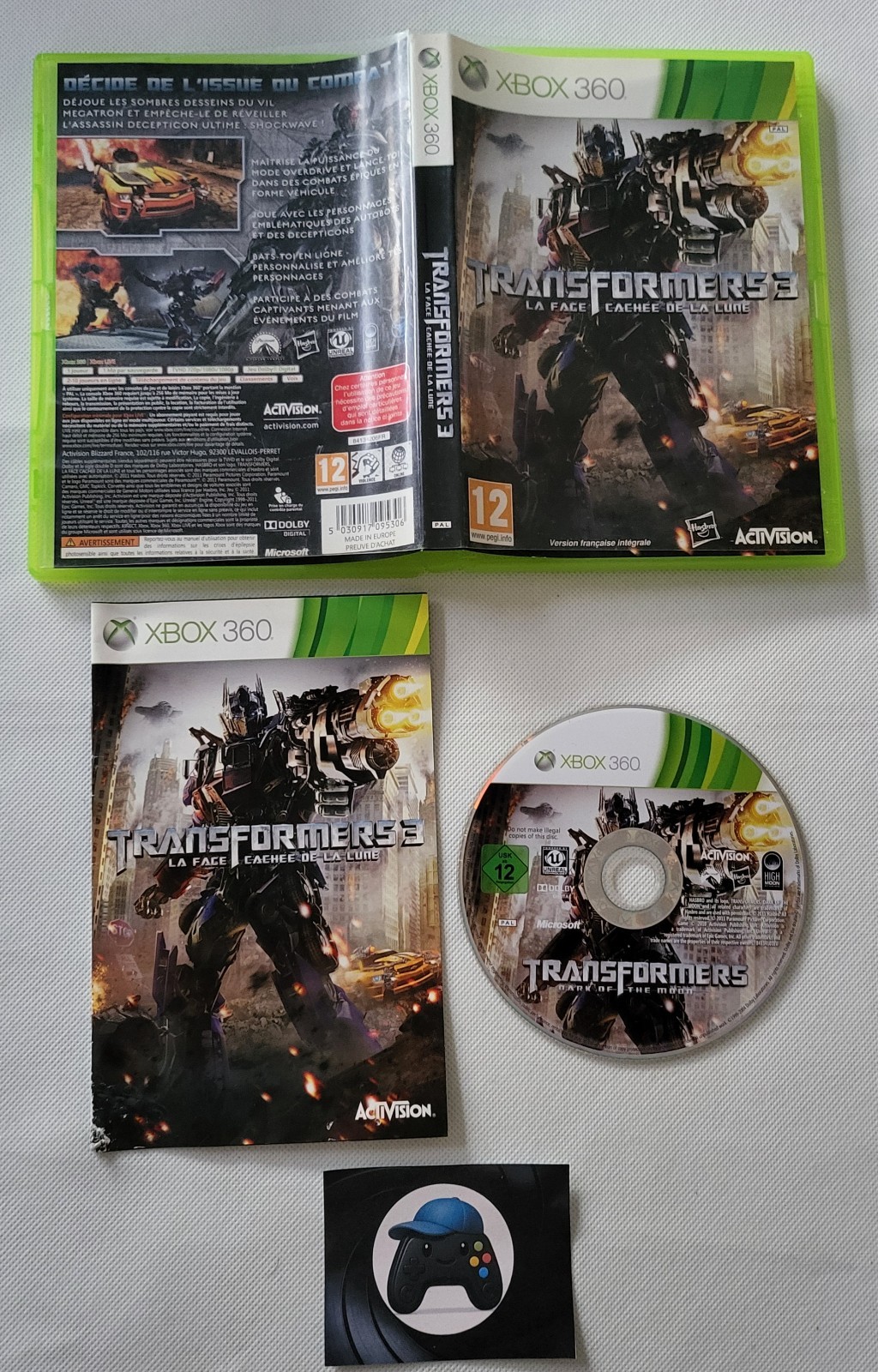 Transformers 3 La face cachée de la lune : Jeu complet pour Xbox 360 en VF