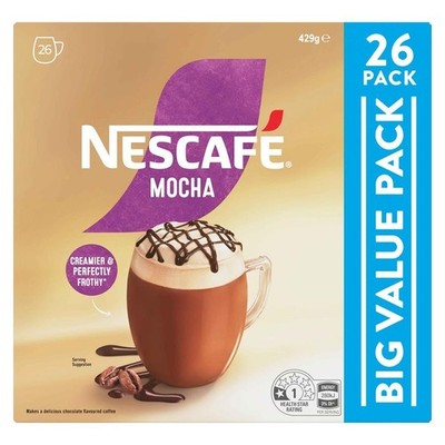 Nescafe Instant Coffee Stick Creamy & Frothy Mocha Cocoa Drink 78