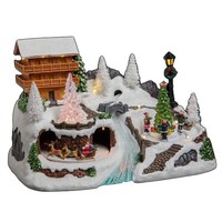 Weihnachtsdorf HäUschen, Mit Led-Beleuchtung