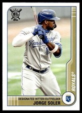 2021 Topps Big League Jorge Soler Kansas City Royals #103 11019