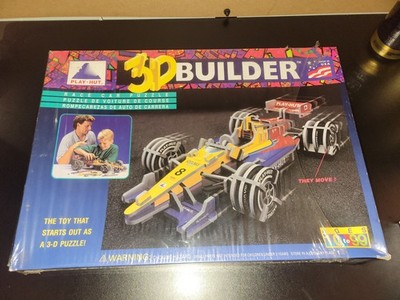 Play Hut 3D Builder Race Car Puzzle 