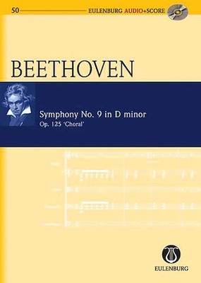 Symphony No. 9 in D Minor Op. 125 Choral Study Score Ludwig van B