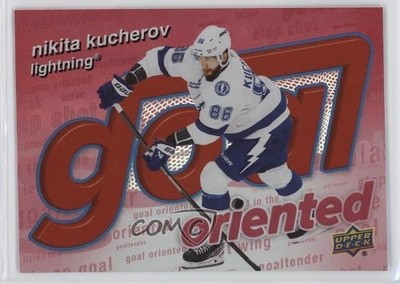 2025-26 Upper Deck Series 1 Goal Oriented Red 45/199 Nikita Kucherov #GO-20 7fj