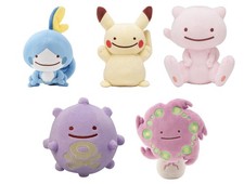 Pok mon Center Transform Ditto Plush Several Toys