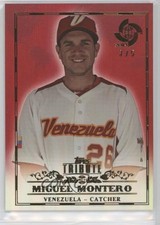 2013 Topps Tribute WBC Red 3/5 Miguel Montero #31 0x0