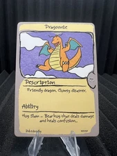 Dragoonie (Dragonite) #149 -First Edition First Print PokeDoodly Fan Art-Pokemon
