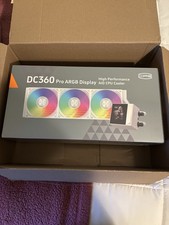 PCCOOLER CPU Cooler, 360mm AIO liquid Cooling , 2.4 IPS Display