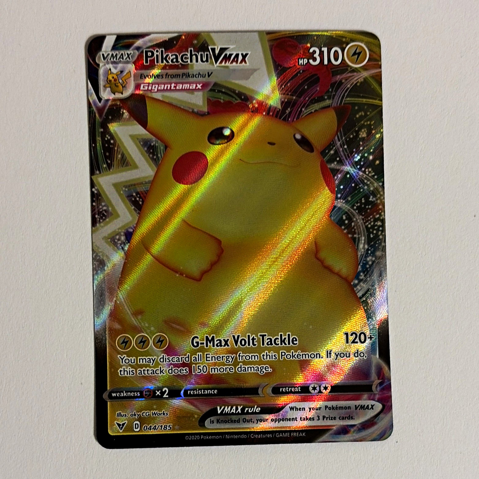 The Pokémon Company Pikachu VMAX 265/S-P S-P Sword & Shield Promos Holo JP 310