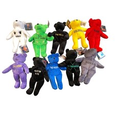 WWF WWE Attitude Bears Wrestler Lot of 10 Sable Austin The Rock Undertaker Kane