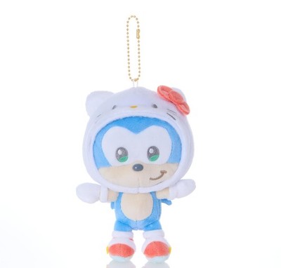 SONIC & FRIENDS Sanrio Figuren Sonic × Hello Kitty Maskottchen Sega Plüsch