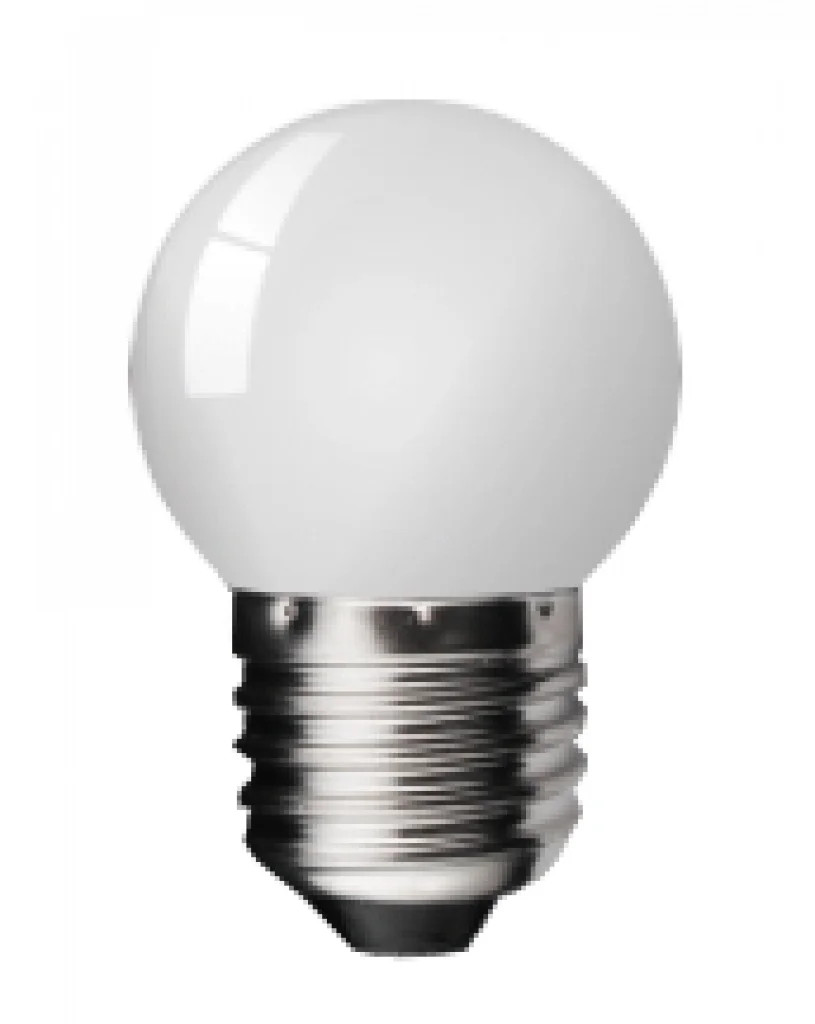 2w LED Golf Ball Low Energy Light Bulb Screw Cap ES E27 White Kosnic