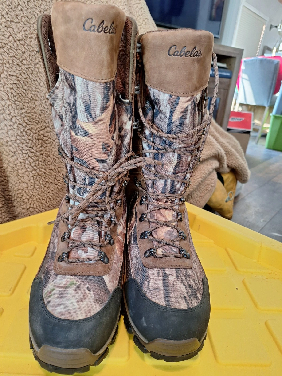 NEW Cabelas Mens - 14" Tall Hunting Boots - Size 10D Thinsulate Gore-Tex 81-9159