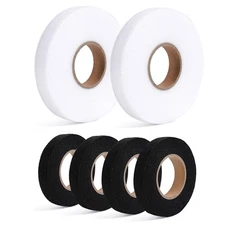 Iron On Hemming Tape 2 Rolls 1.5 cm x 70 Yards Each 4 Rolls 1.5 cm x 27 Yards-US