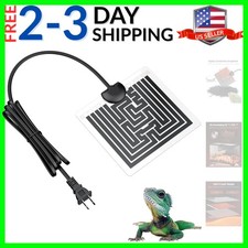 5 W Reptile Heat Pad 6 x 5.5 Inch Reptile Heating Pad Under Tank Terrarium Sa...