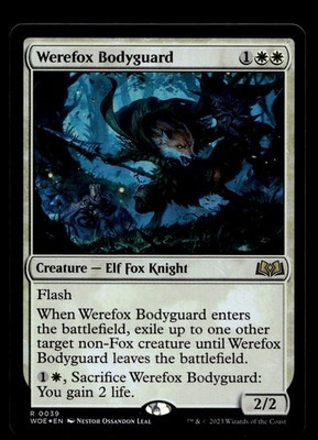 Werefox Bodyguard 39 Foil R Promo Pack: Wilds of Eldraine