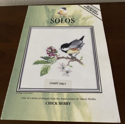 Heritage Stitchcraft Valerie Pfeiffer SOLOS  Chick Berry  Cross Stitch Chart